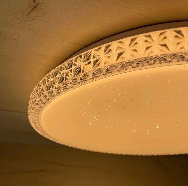 Люстра LED-светильник потолочный (С пультом/Smart) 24-90W Хрусталь оптовые цены!!!