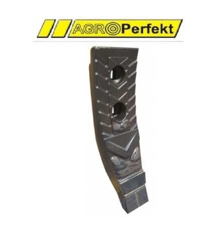 Dłuto HORSCH dwuotworowe, wzmocnione z płytką z węglika