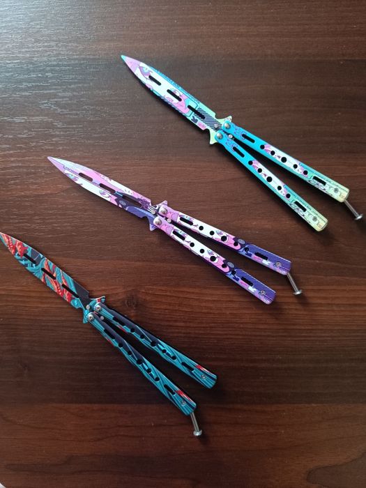 Ніж балісонг  elf / тренувальний ніж метелик / бабочка нож