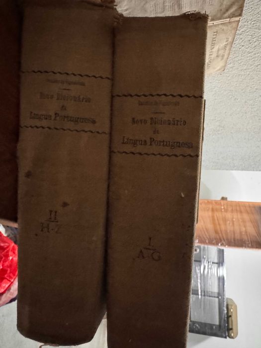 Livros Antigos - Dicionários e outros