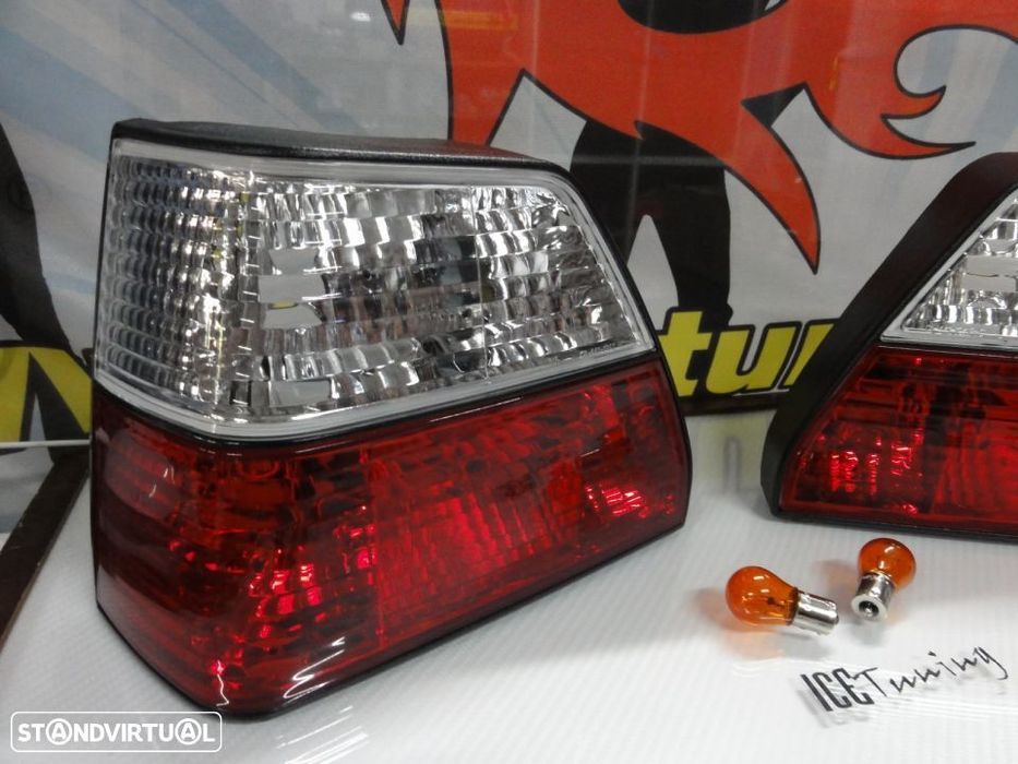 Farois Lexus VW Golf 2 / II Vermelho cristal