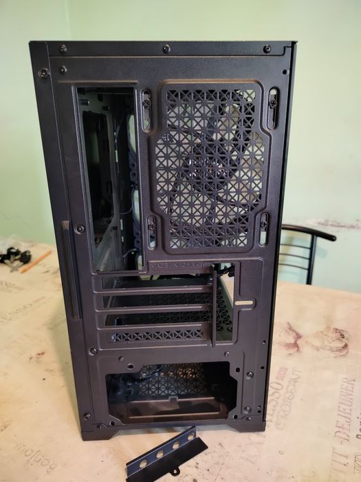 Корпус для ПК 1stPlayer X2-M-BK-4F7 Black