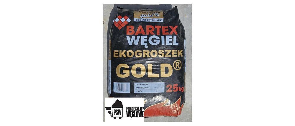 Worki Węgiel Groszek -Karolinka Błękitna, Bartex Gold, Bartex Silver, Błękitny Węgiel lub LUZ