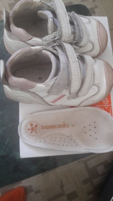 Кожаные кросовки детские Biomecanics 20р. Crocs 4 5р