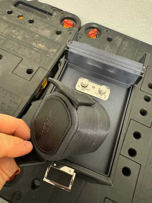 NOVO PREÇO - Bobinador de Relógio / Watch Winder Wolf Cube Preto Perfeito