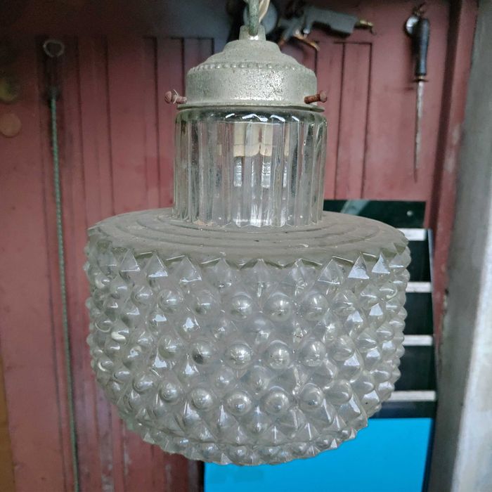 Candeeiro teto para restauro Antigos Vintage 4 un Velharias metalicos