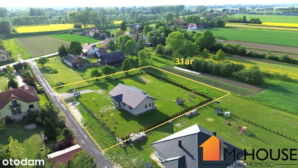 Chrząstów - 2-letni, Innowacyjny, działka