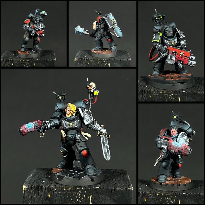 Deathwatch Kill Team 10 modeli Pomalowane
