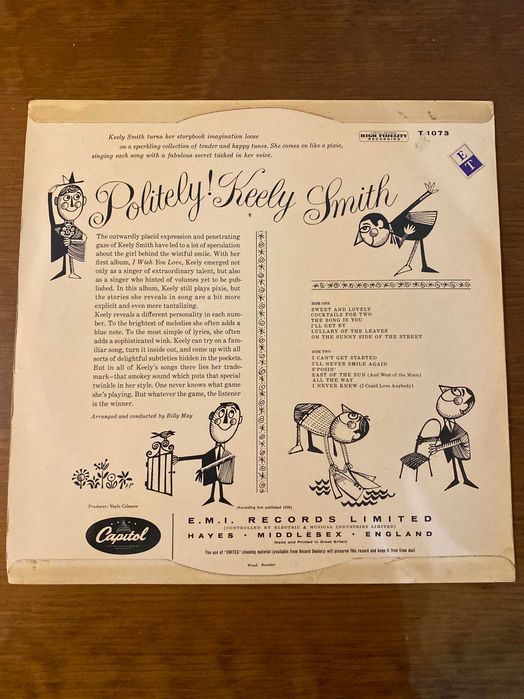 Vinil Kelly Smith - Politely -