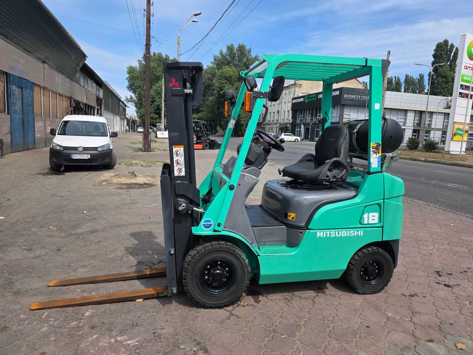 Навантажувач вилковий MITSUBISHI FGE18T, б/в Японія, 2017 рік