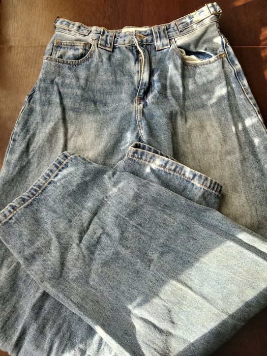 Jeansy baggy damskie
