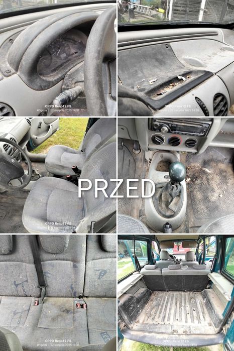 Pranie tapicerki samochodowej i meblowej