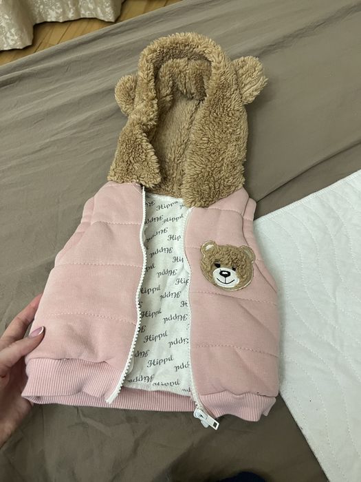 Безрукавка дитяча тепла одяг для немовлят куртка