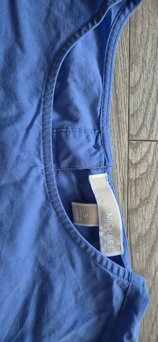 Oryginalna bluzka koszula Michael Kors r. S, falbanki na rękawach glam