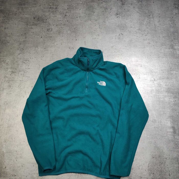 MĘSKA Bluza POLAR Thermal Małe Logo PolarTec Suwak Haft The North Face