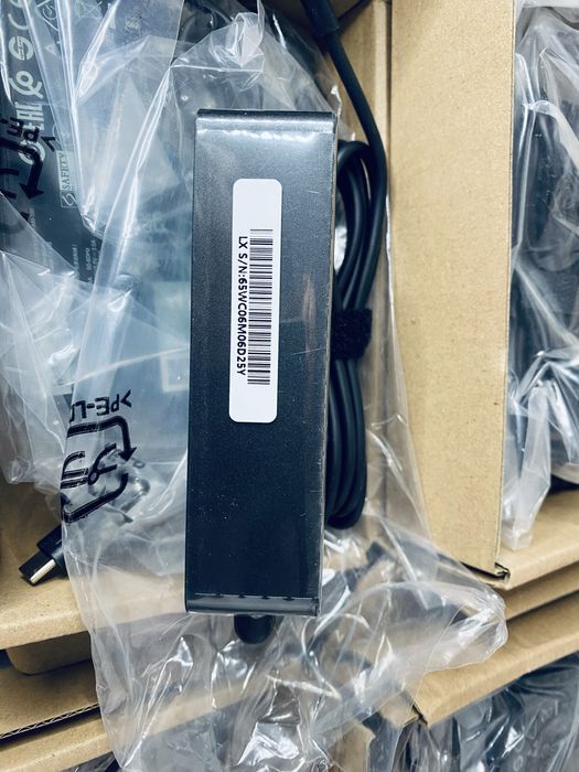 Лот 10/Зарядний пристрій / Блок живлення /Type-C 65/ Dell, HP, Lenovo.