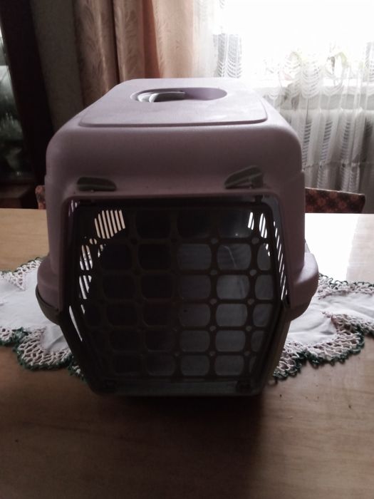 Клітка для котика+нашийник.