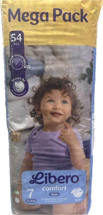 Підгузки Libero Comfort р 2,3,4,6,7 р і трусики 5,6,7 р.ПАКУНОК МАЛЮКА