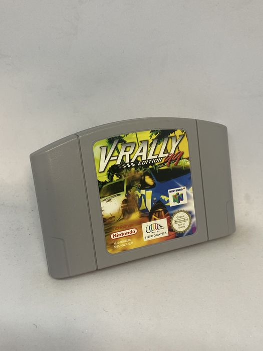 Gra V-Rally 99 edition Nintendo 64 game wyścigowa vrally