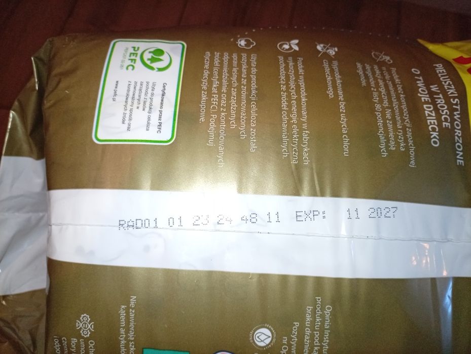 Dada złote extra care 3 Jumbo bag pieluchy