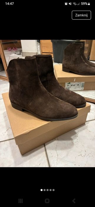 Botki Ryłko skóra 38