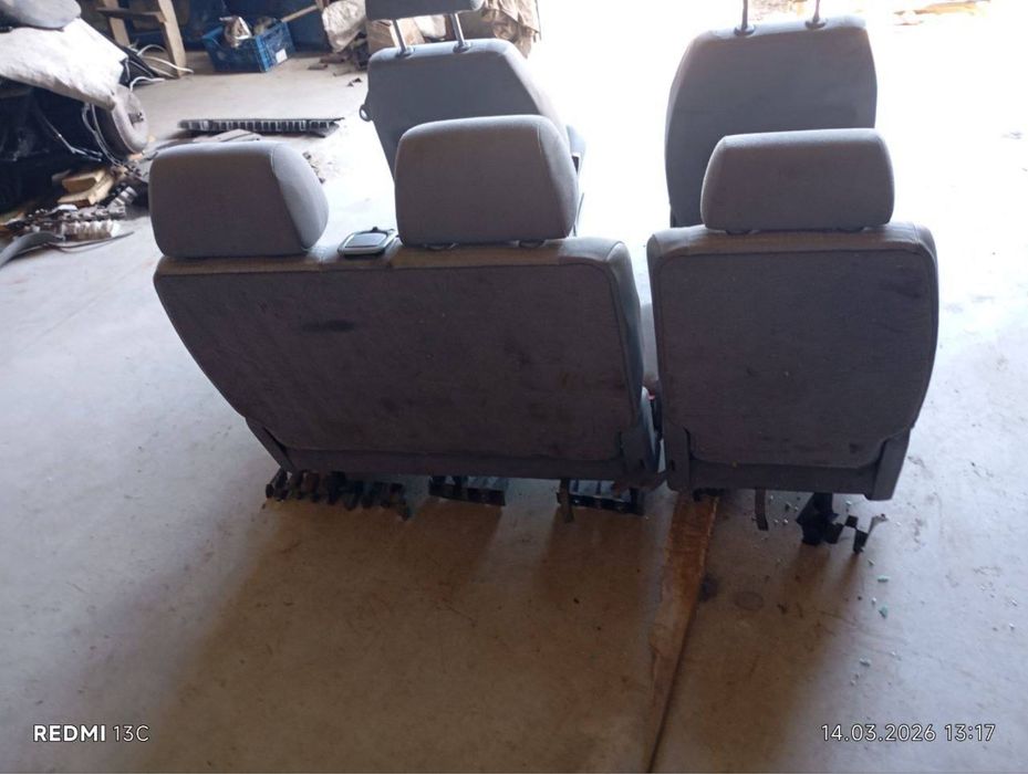 Салон, сидіння кадді 3/Volkswagen Caddy