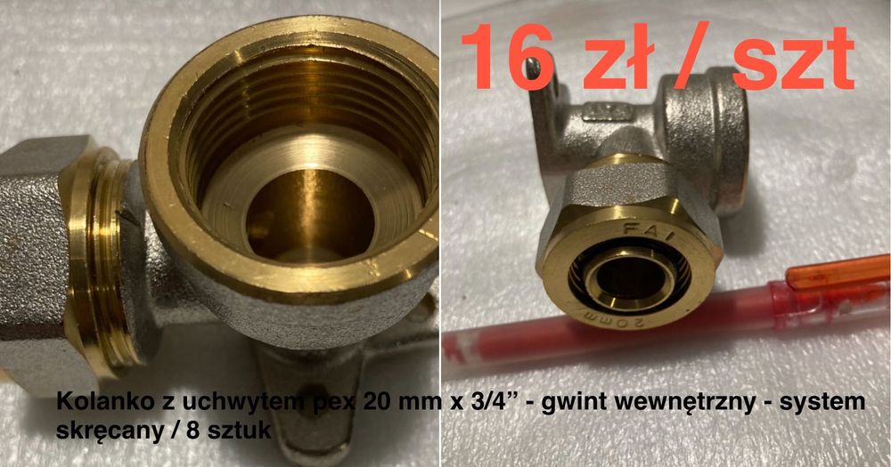 Kształtki ,złączki PEX