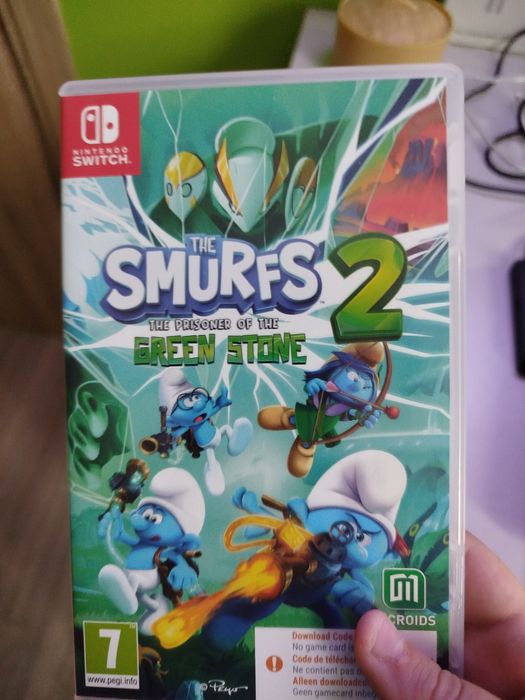 Minecraft i smerfy gry na Nintendo switch