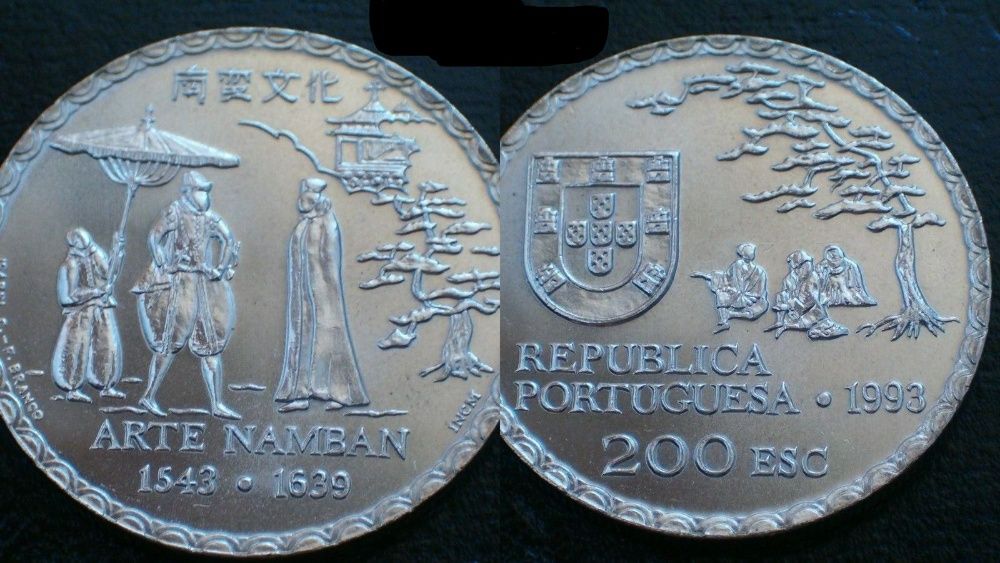 moeda 200$00 / Arte Namban / 1993