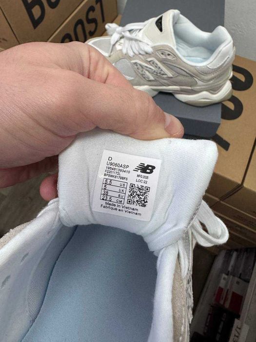 Кроссовки New Balance 9060  Beige Leopard/ НьюBeige Бparеленс 9060 бежевые3839