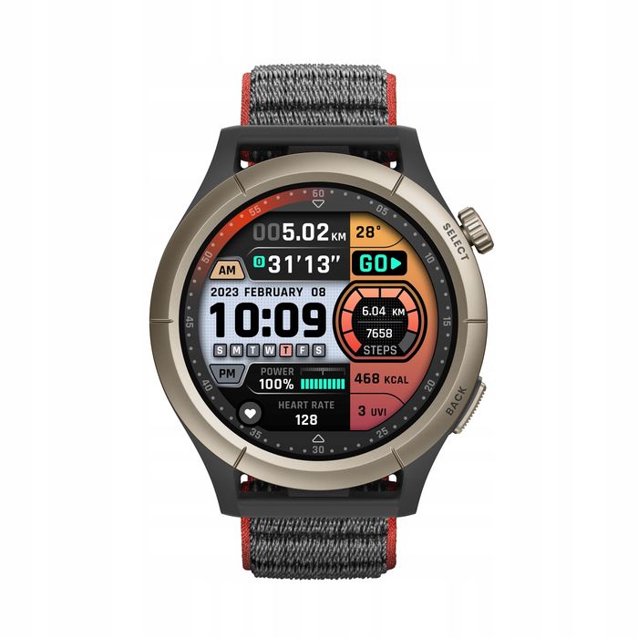 smartwatch amazfit cheetah pro wielokolorowy bluetooth wifi 450 mah