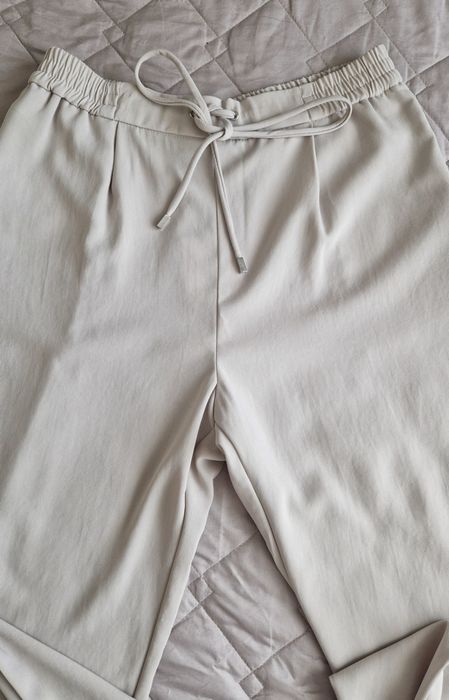 Брюки Zara M бежевые
