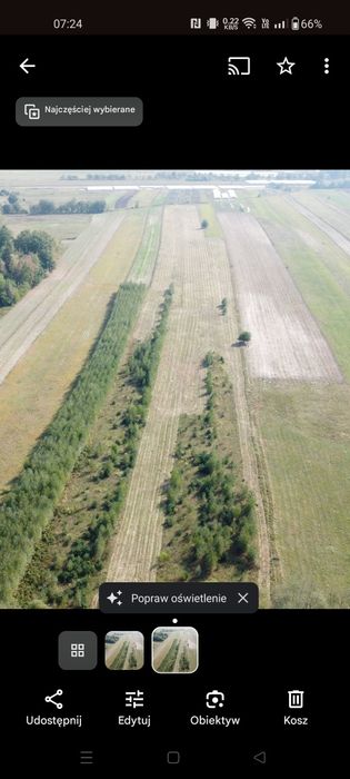 Sprzedam działkę rolną 3ha Grotki - Widok 3