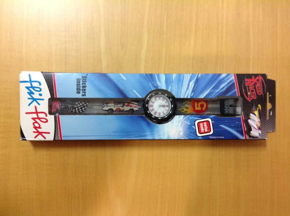 Relógio Flik Flak Speed Racer (portes incluídos)