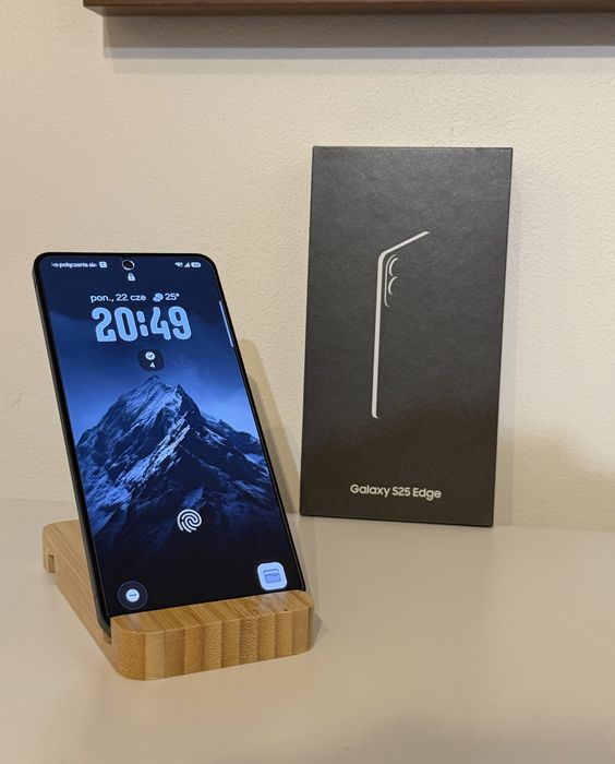 Samsung Galaxy S25 Edge 256 GB | 100% baterii | Komplet