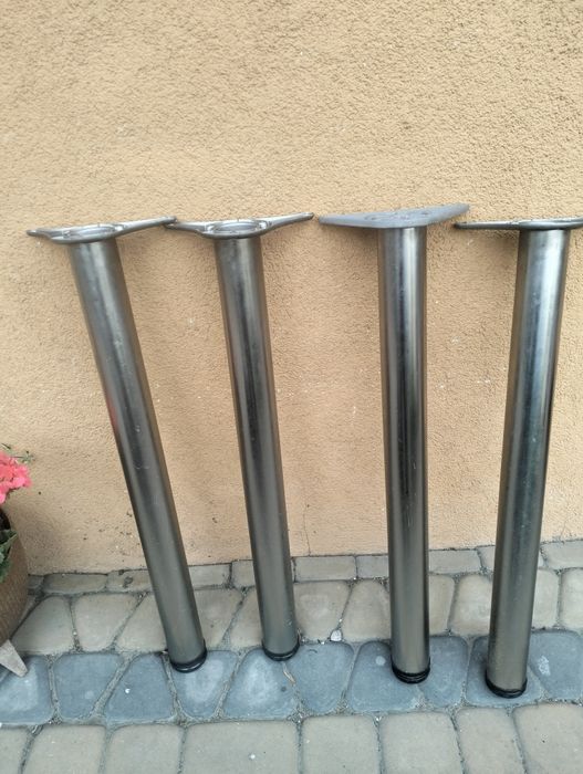Nogi do  stołu metalowe z regulacj