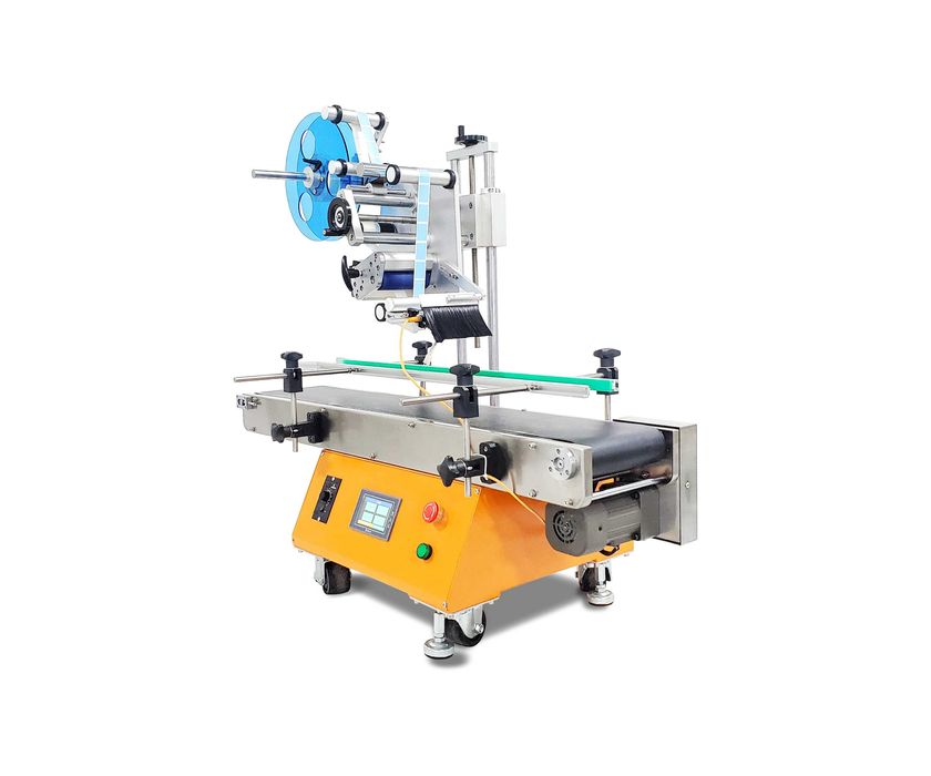 Etykieciarka automatyczna stołowa do opakowań płaskich