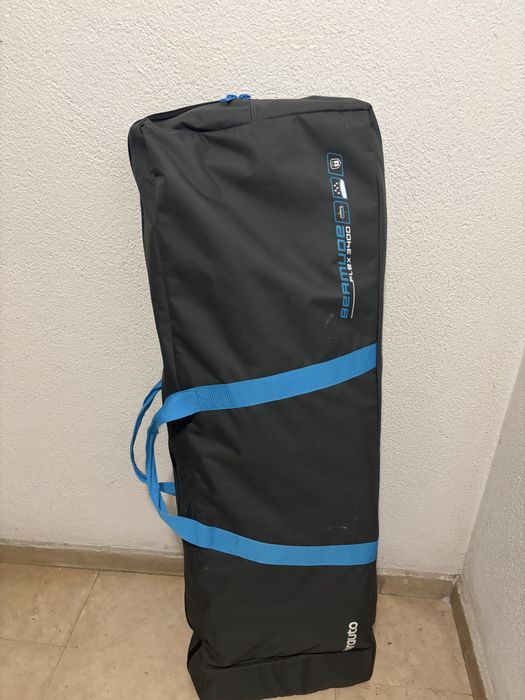 Mala tejadilho dobrável 340L mais barras de tejadilho