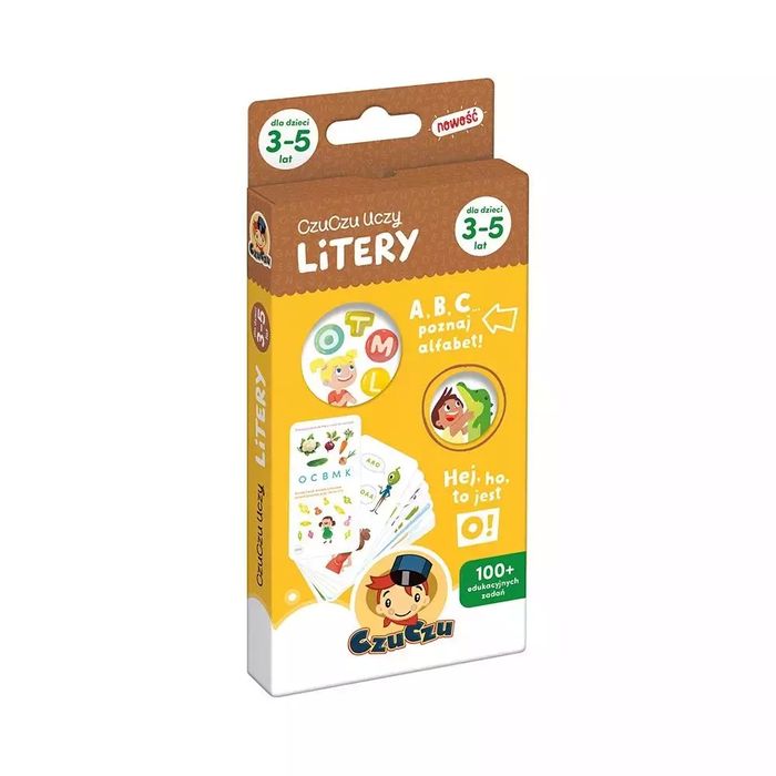 CzuCzu Uczy - Litery. Bright Junior Media