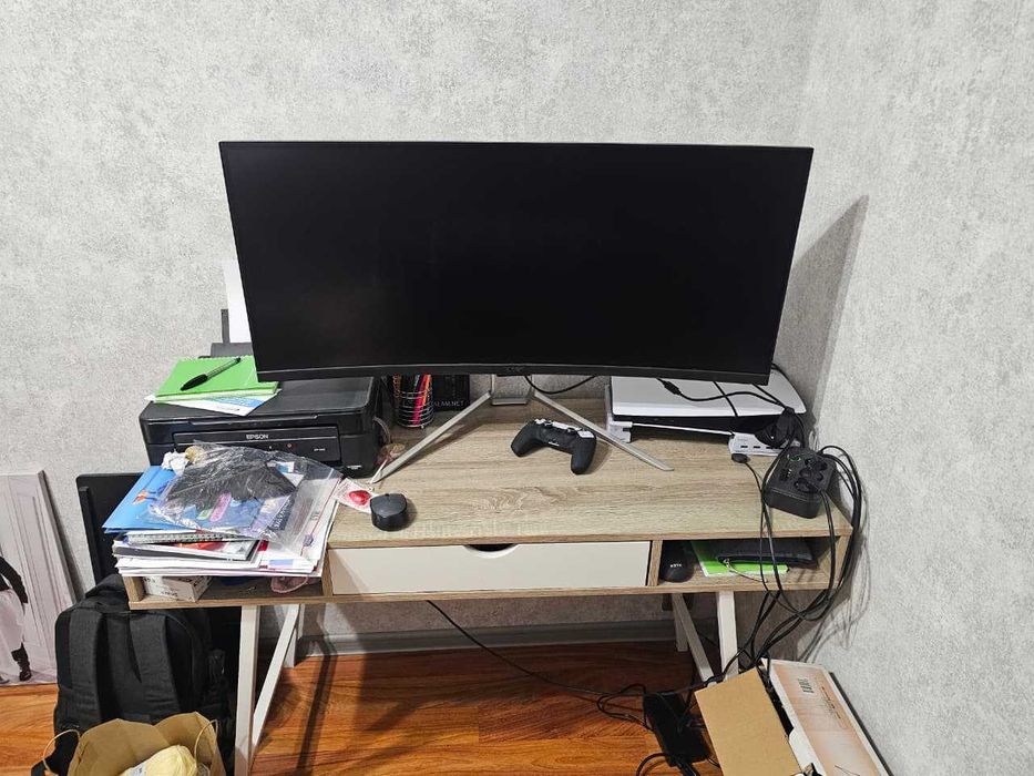 Монітор Acer XR382CQK bmijqphuzx — 38" UWQHD, IPS, 75 Гц, FreeSync