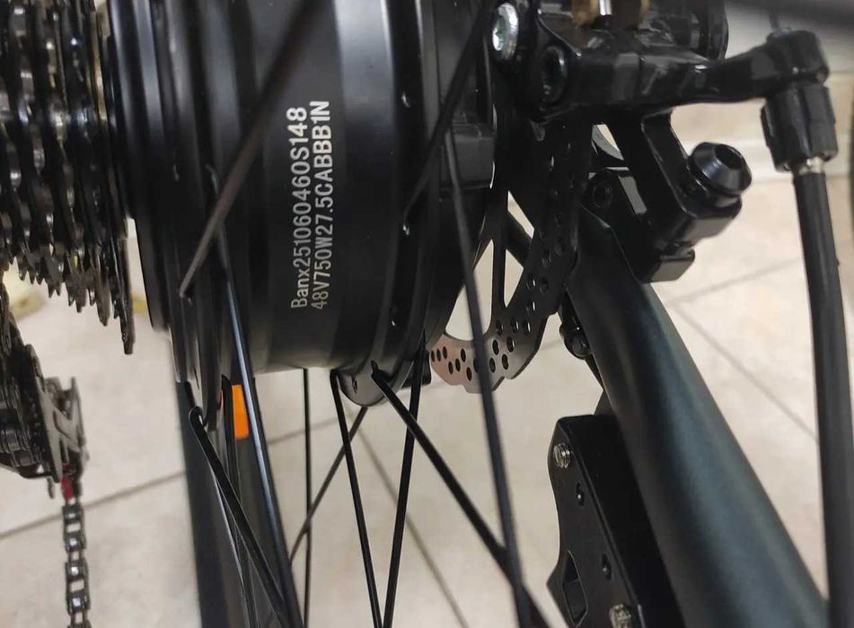 Електровелосипед Crosser E-Gamma 27,5" 48V/750W/14Ah 2026 - Чорний