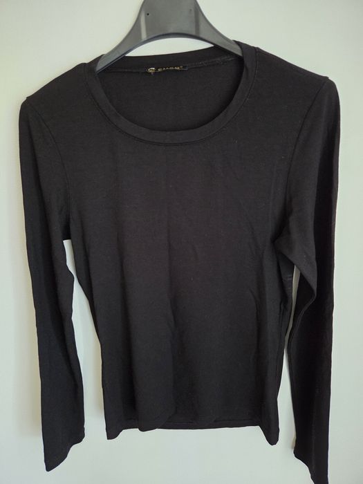 Czarny longsleeve, rozmiar S