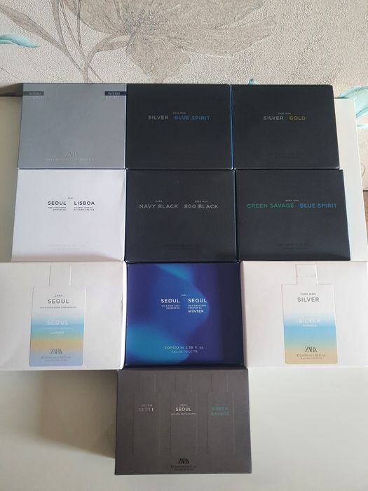 Чоловічі парфуми Zara різні аромати Роздріб/Опт/Дроп