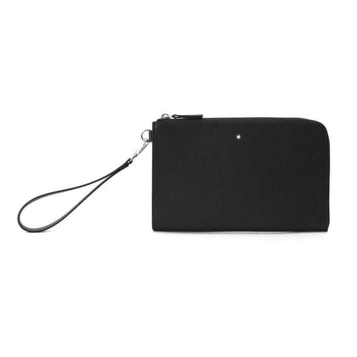 Montblanc Sartorial Saszetka na nadgarstek 24cm Czarna 126058