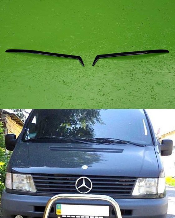 Мухобойка Дефлектор на капот на Мерседес Вито Mercedes Vito 96-03р