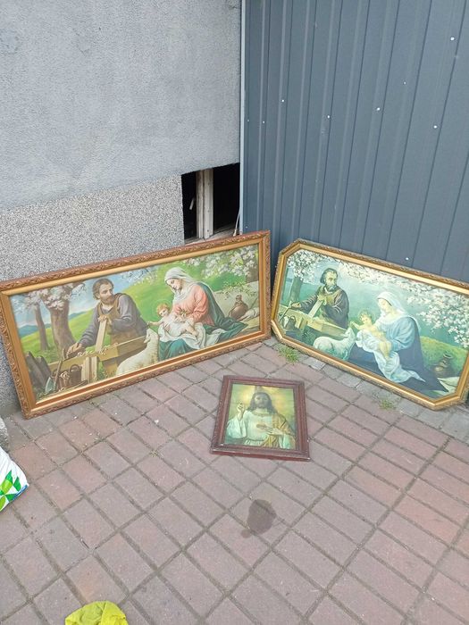 Święte obrazy oleodruki