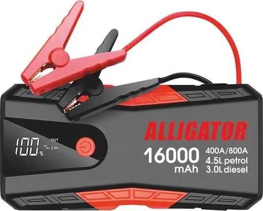 Автономное пусковое устройство Alligator JumpStarter400A/800A 16000mAh