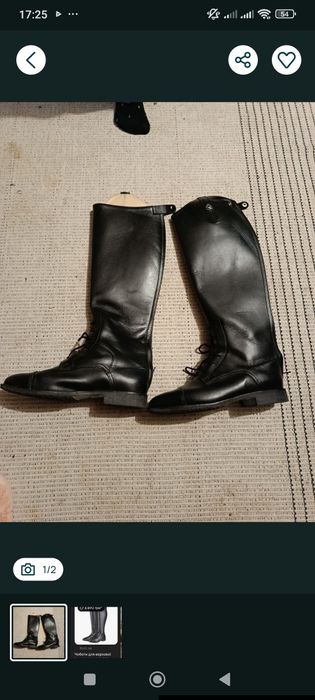 Чоботи для верхової їзди