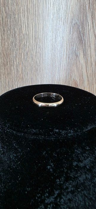 Wyrób Jubilerski Używana Obrączka Próba 585 Waga 2.95g Rozmiar 23