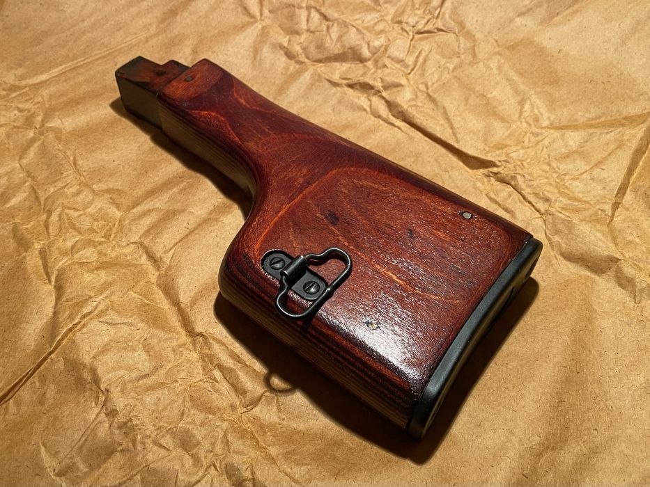 Деревʼяний приклад для РПК, РКК, РПК-74, ручного кулемету Калашнікова